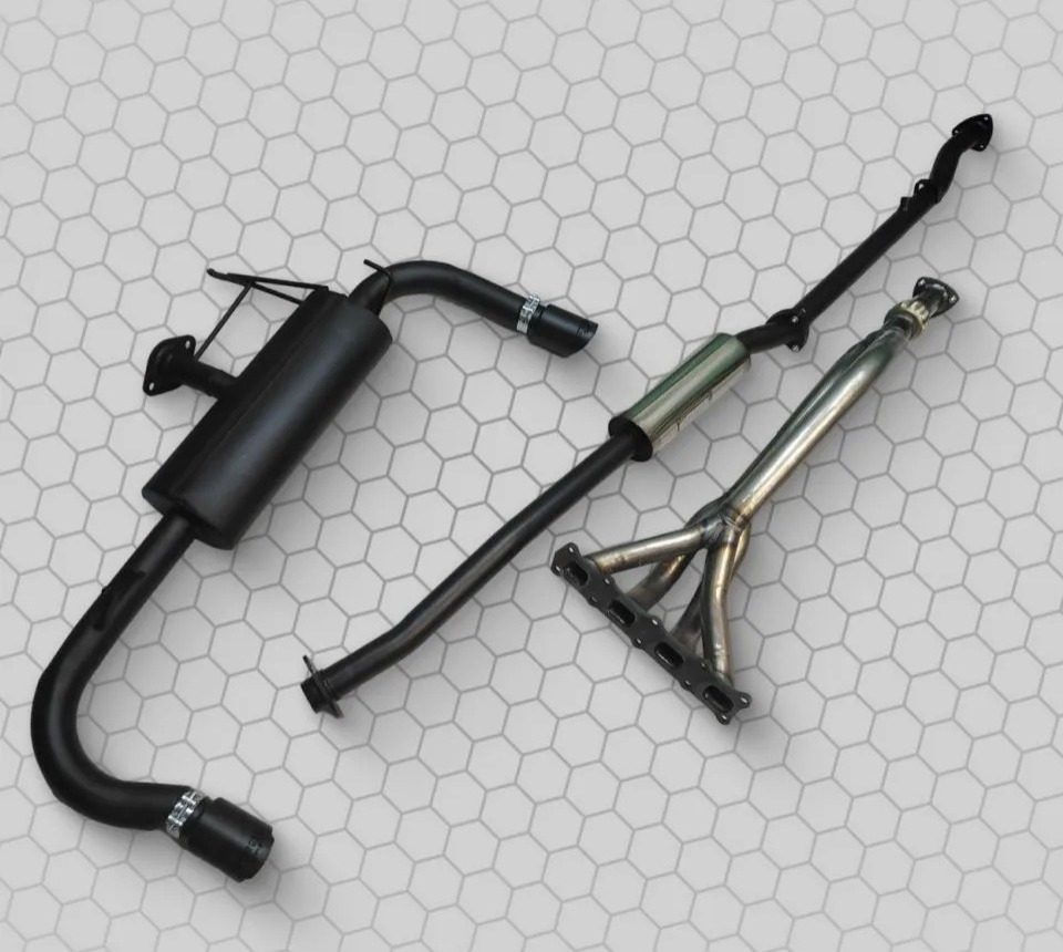 Выхлоп раздвоенный Lancer 10 4WD Mute RA-TA-TA Style Выхлоп раздвоенный Lancer 10 4WD Mute RA-TA-TA Style